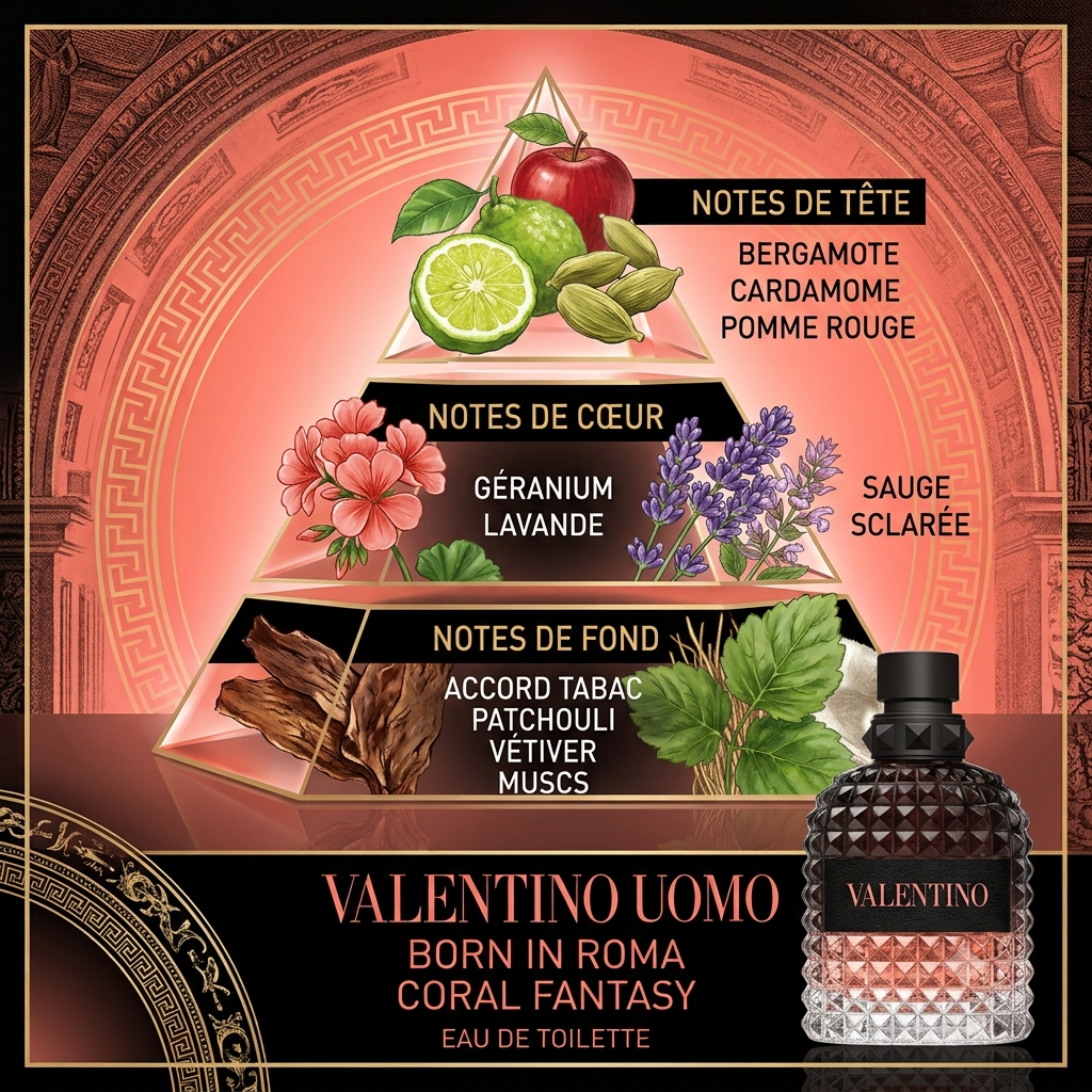 Valentino Born in Roma Coral Fantasy — Décant